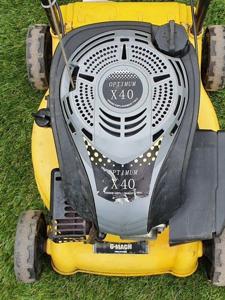 petrol lawn mower - Image 2