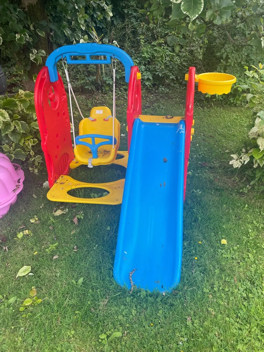 Baby swing and slide - Image 1