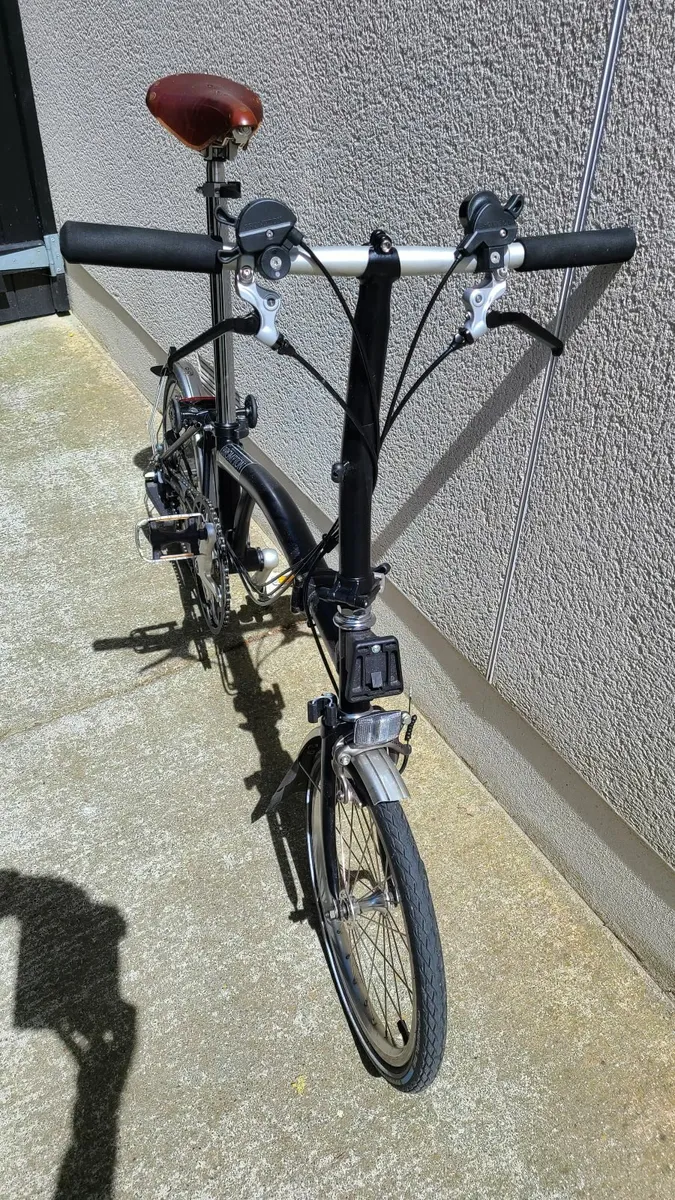 Brompton Folding Bike, 6 Spd Hi-Spec Model As New - Image 3