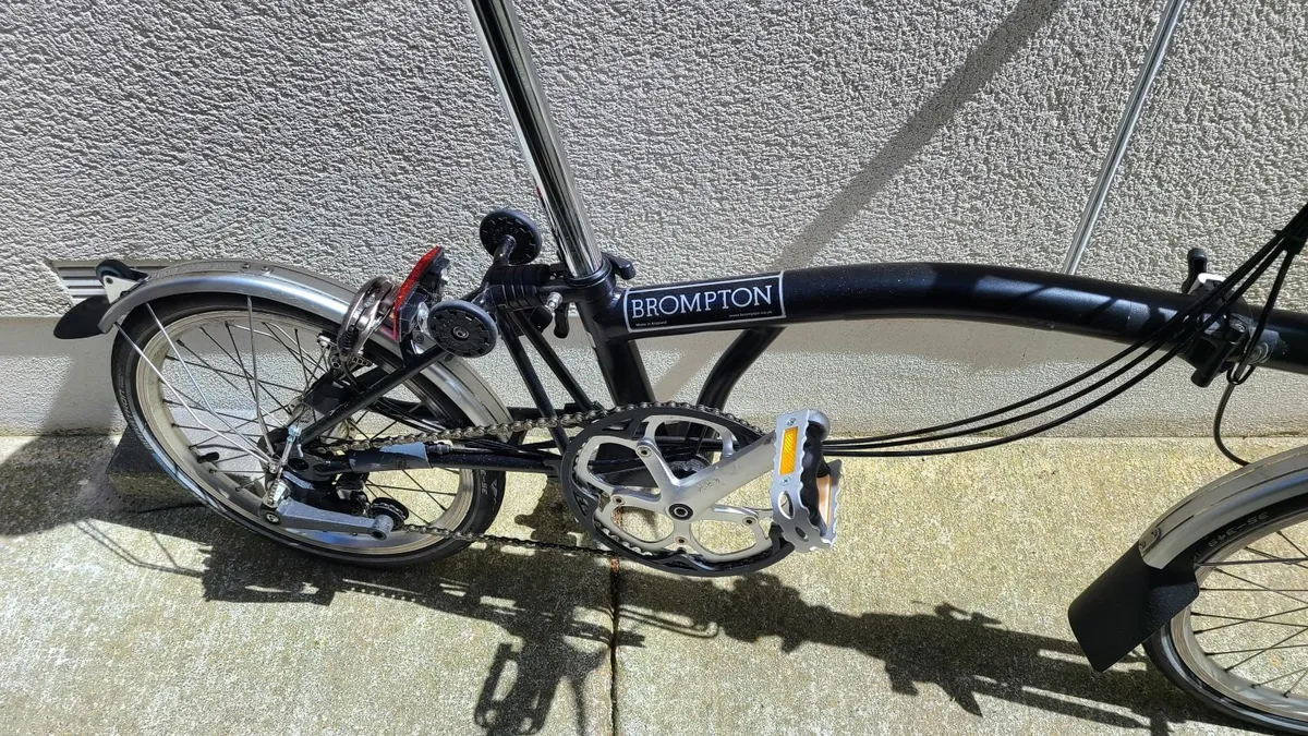 Brompton Folding Bike, 6 Spd Hi-Spec Model As New - Image 4