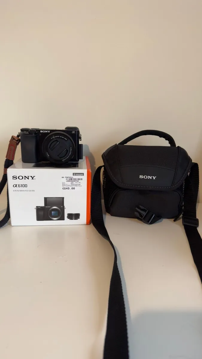 Sony a6100 16-50mm Mirrorless Camera - Image 1