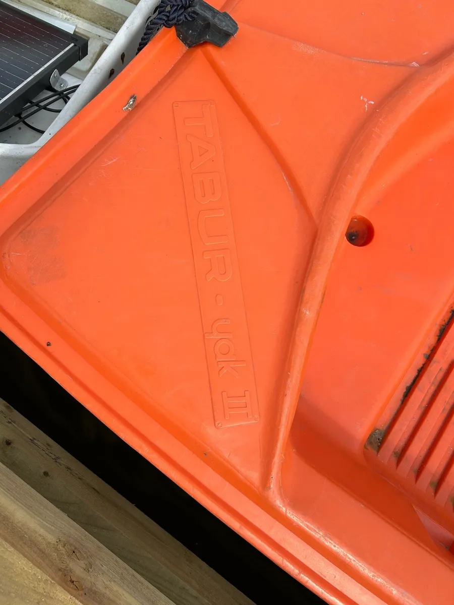 8 ft punt plastic 2hp Honda - Image 2