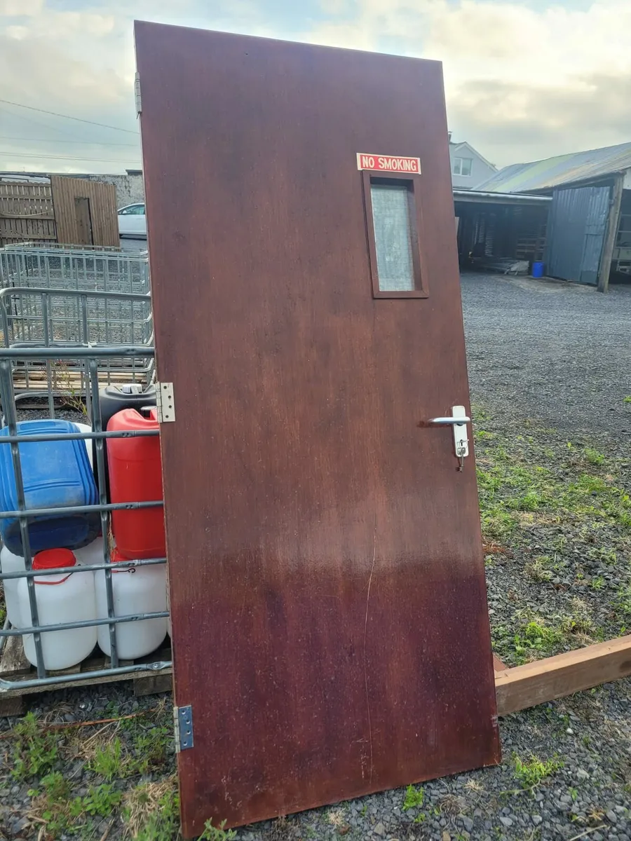Timber Fire Door - Image 1
