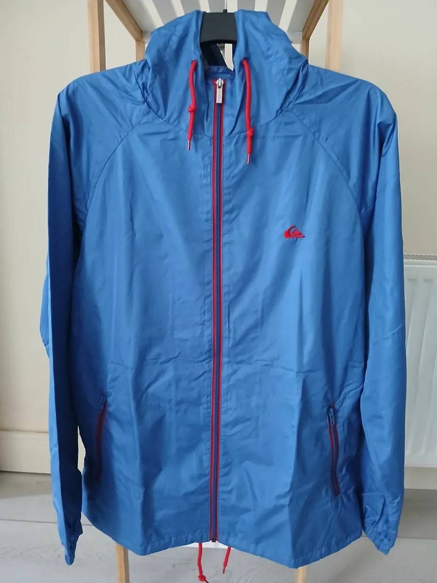 Blue Quiksilver Windbreaker - Image 1