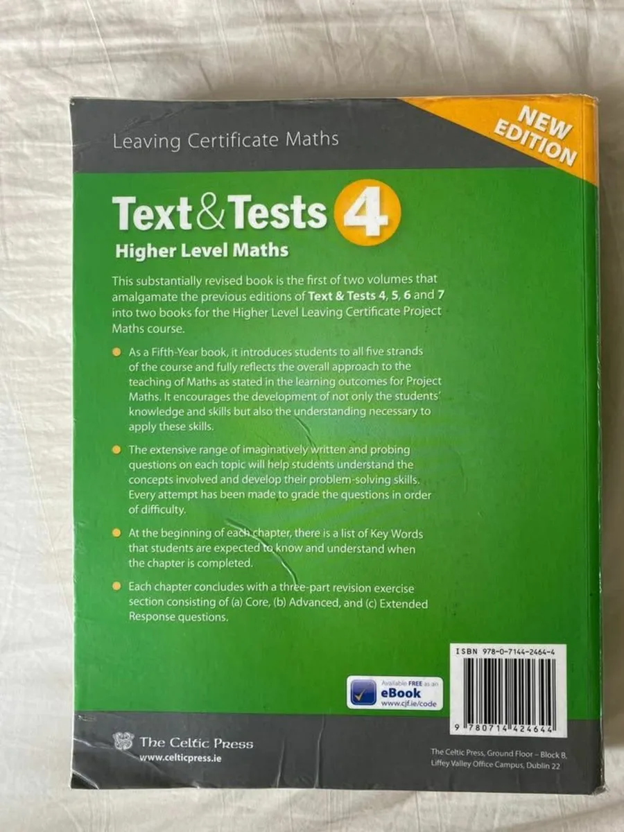 Text & Tests 4 New Edition by Paul Cooke O. D. Mor - Image 1