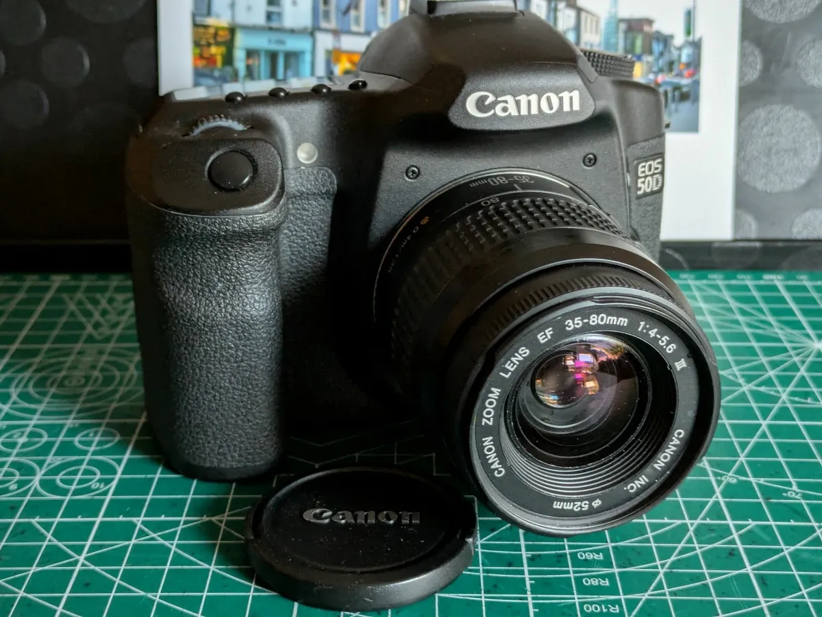 Canon 50D 15MP DSLR camera+ 35-80mm zoom lens - Image 3