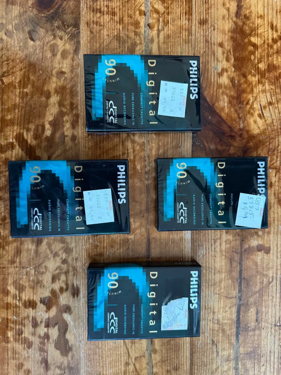 PHILIPS DCC 90 Minute Blank Tapes - Image 1