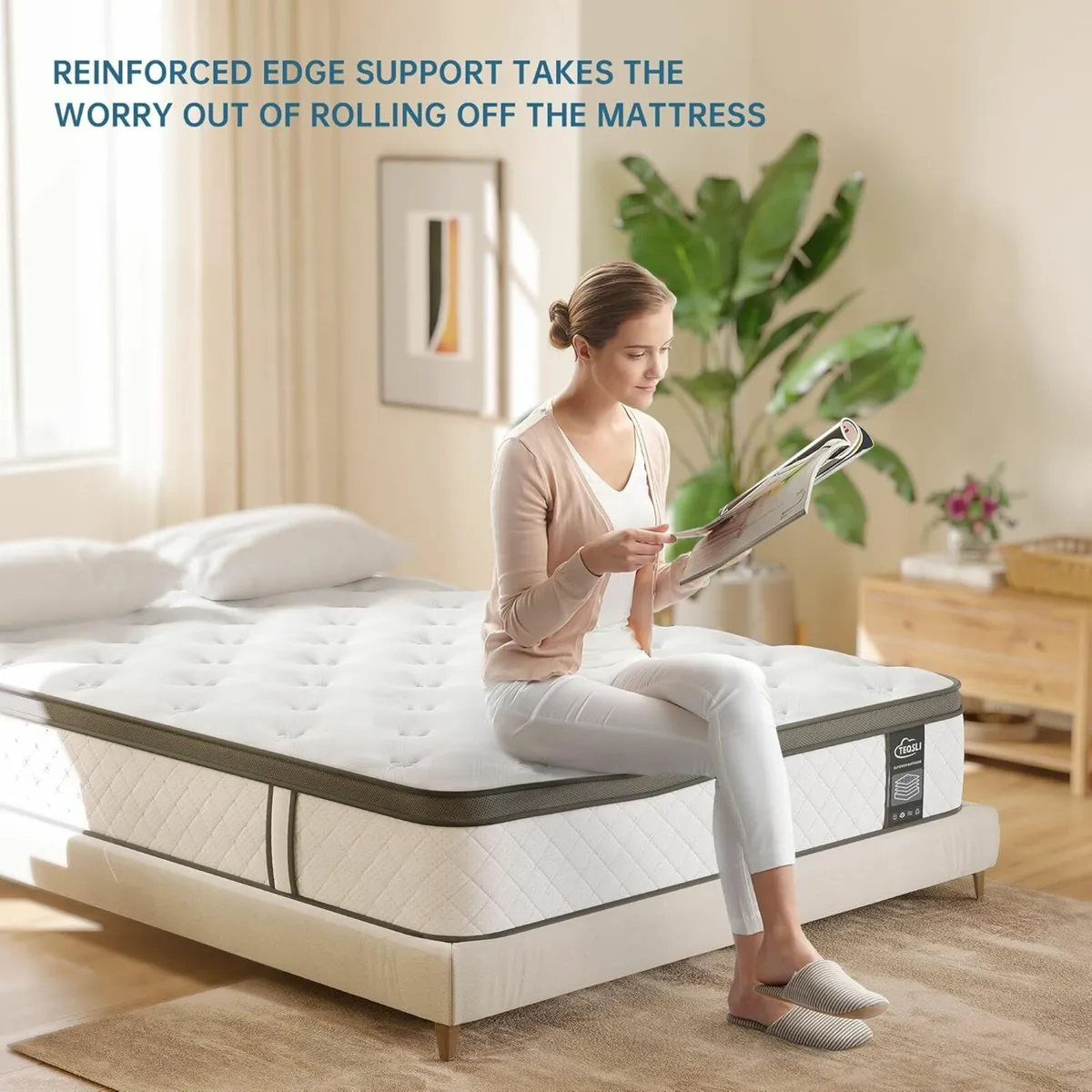 Single Mattress Memory Foam Orthopedic 90x190cm - Image 2