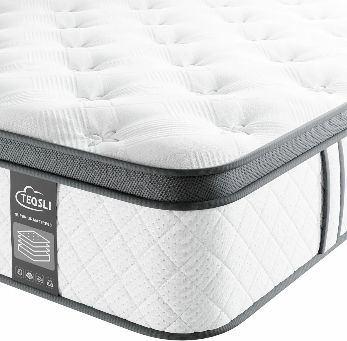 Single Mattress Memory Foam Orthopedic 90x190cm - Image 4