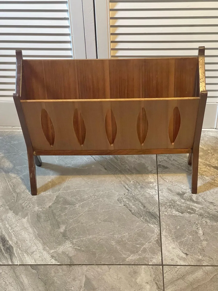 Mid century Danish mag rack - Image 2