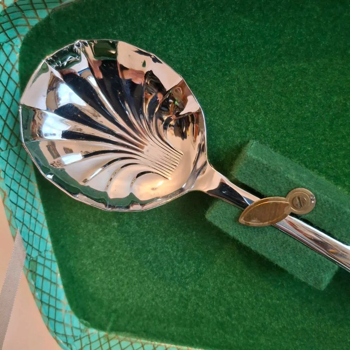 Chrome Plated Dessert Spoons - Image 2