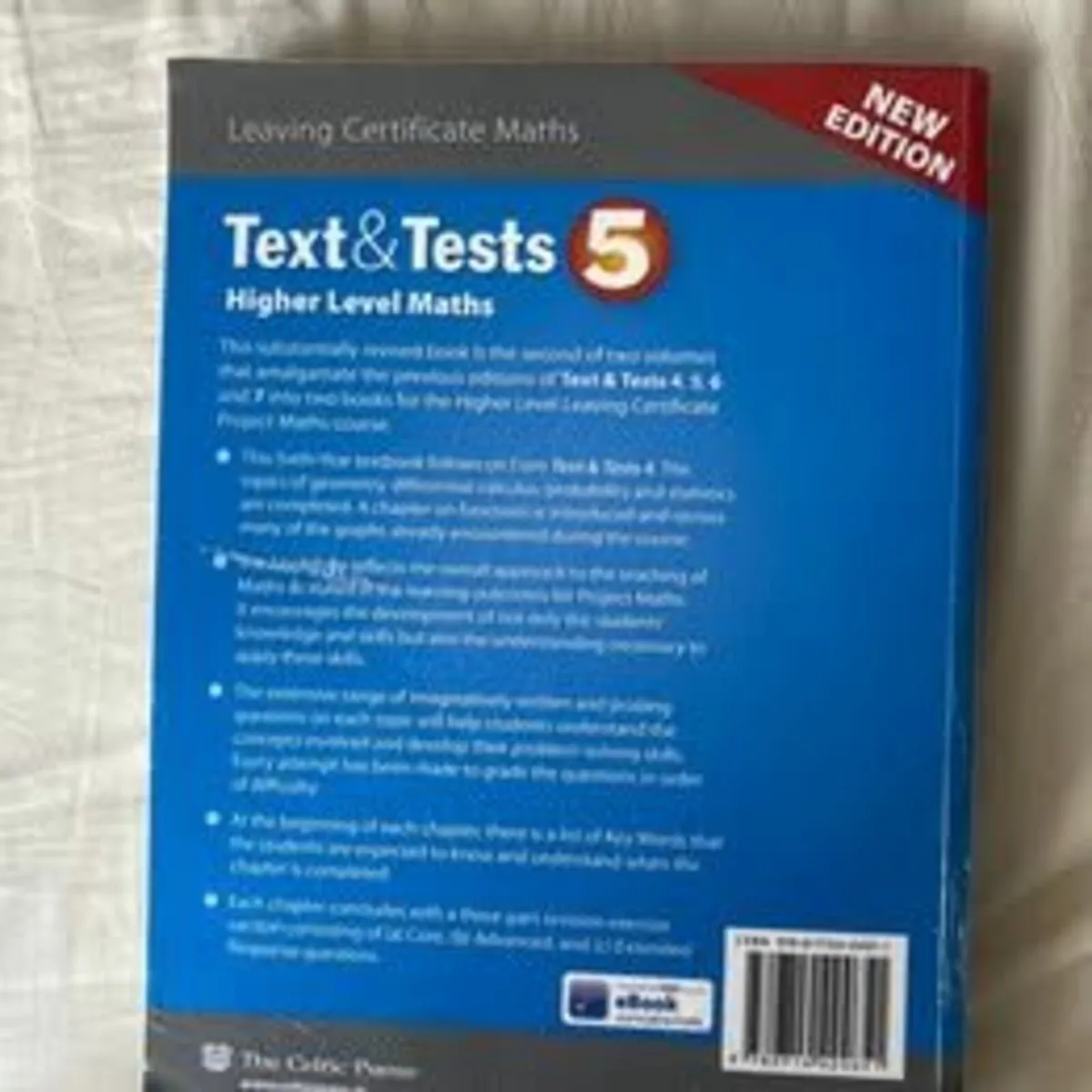 Text & Tests 5 New Edition 2018 Higher Level Leavi - Image 2