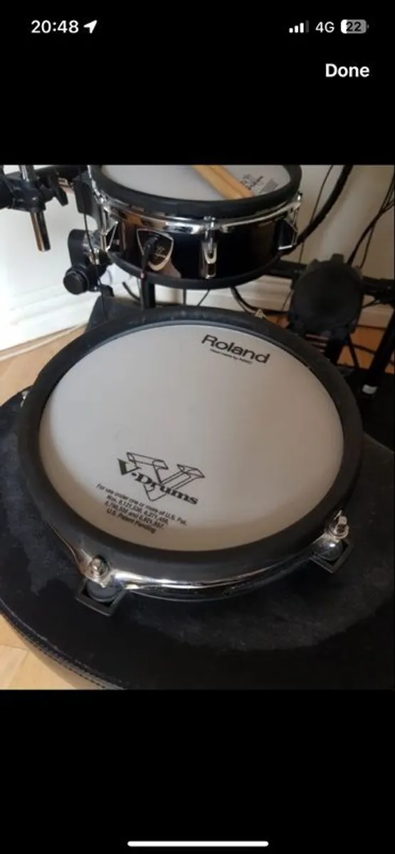 Roland TD9 V/electric Drums - Image 4