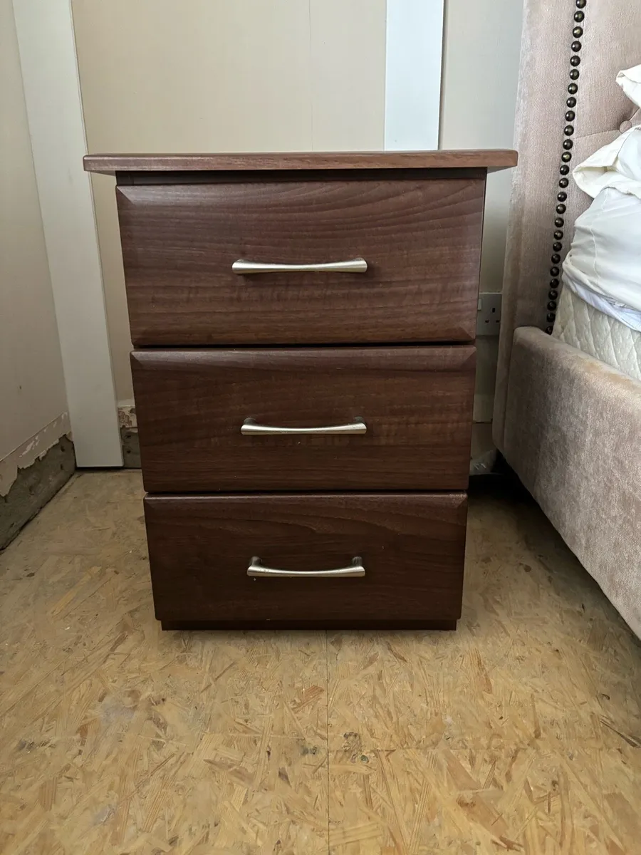 Bedside lockers x 2