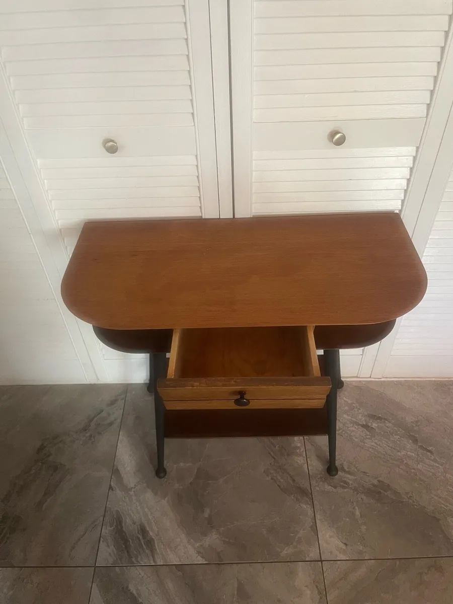 Mid century console table - Image 3