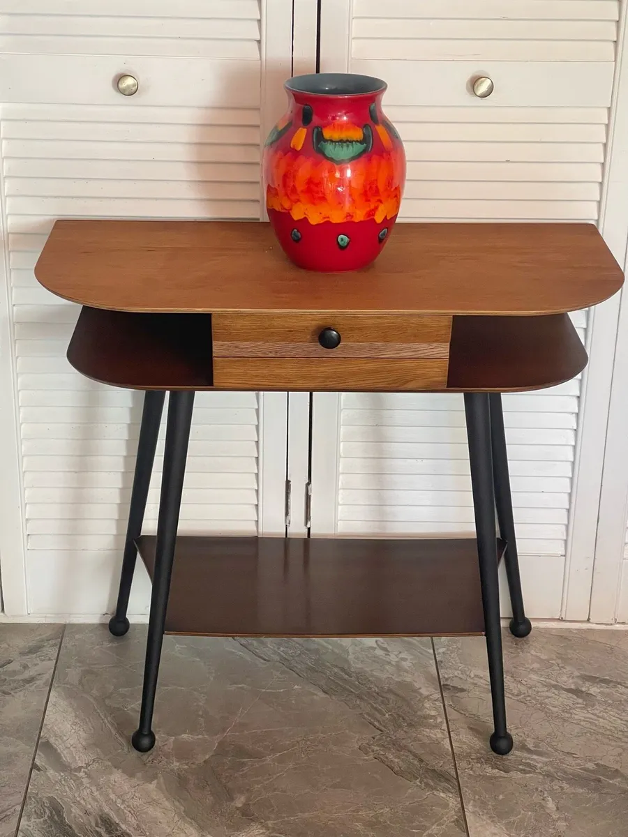 Mid century console table - Image 4