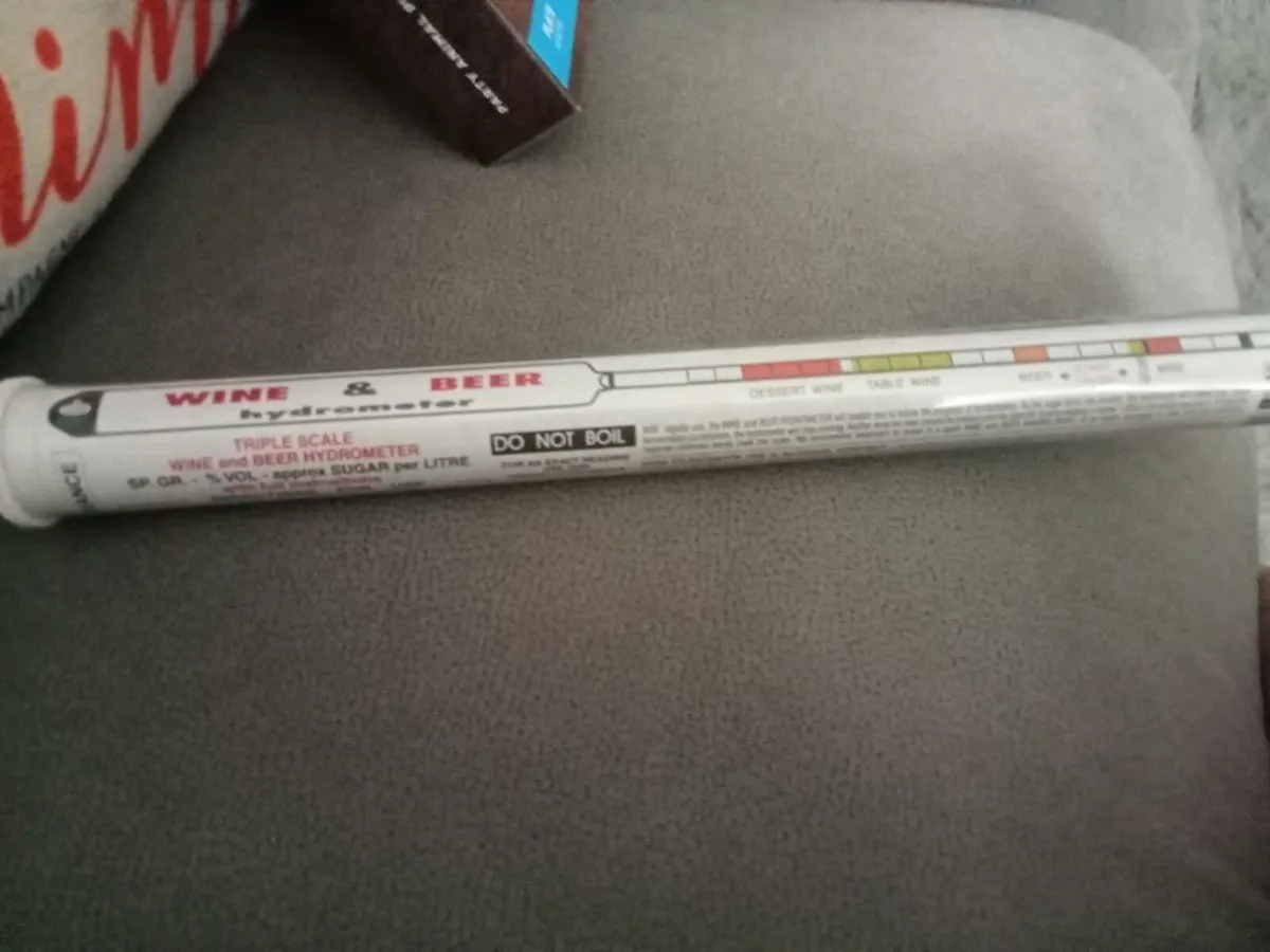 Wine and beer hydrometer new - Image 2