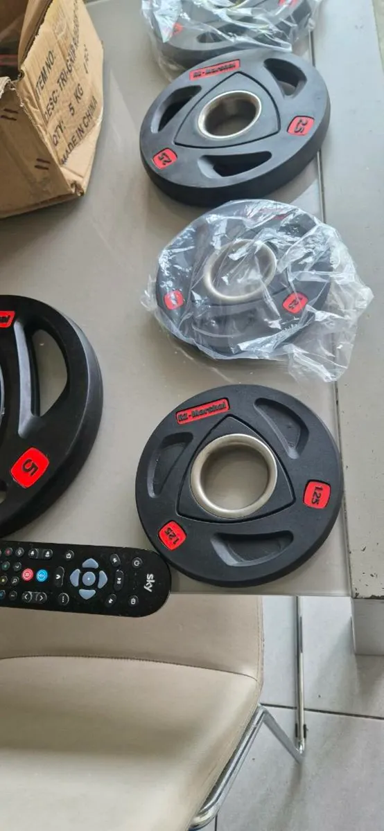 Brand new Olympic weight plates - Image 3