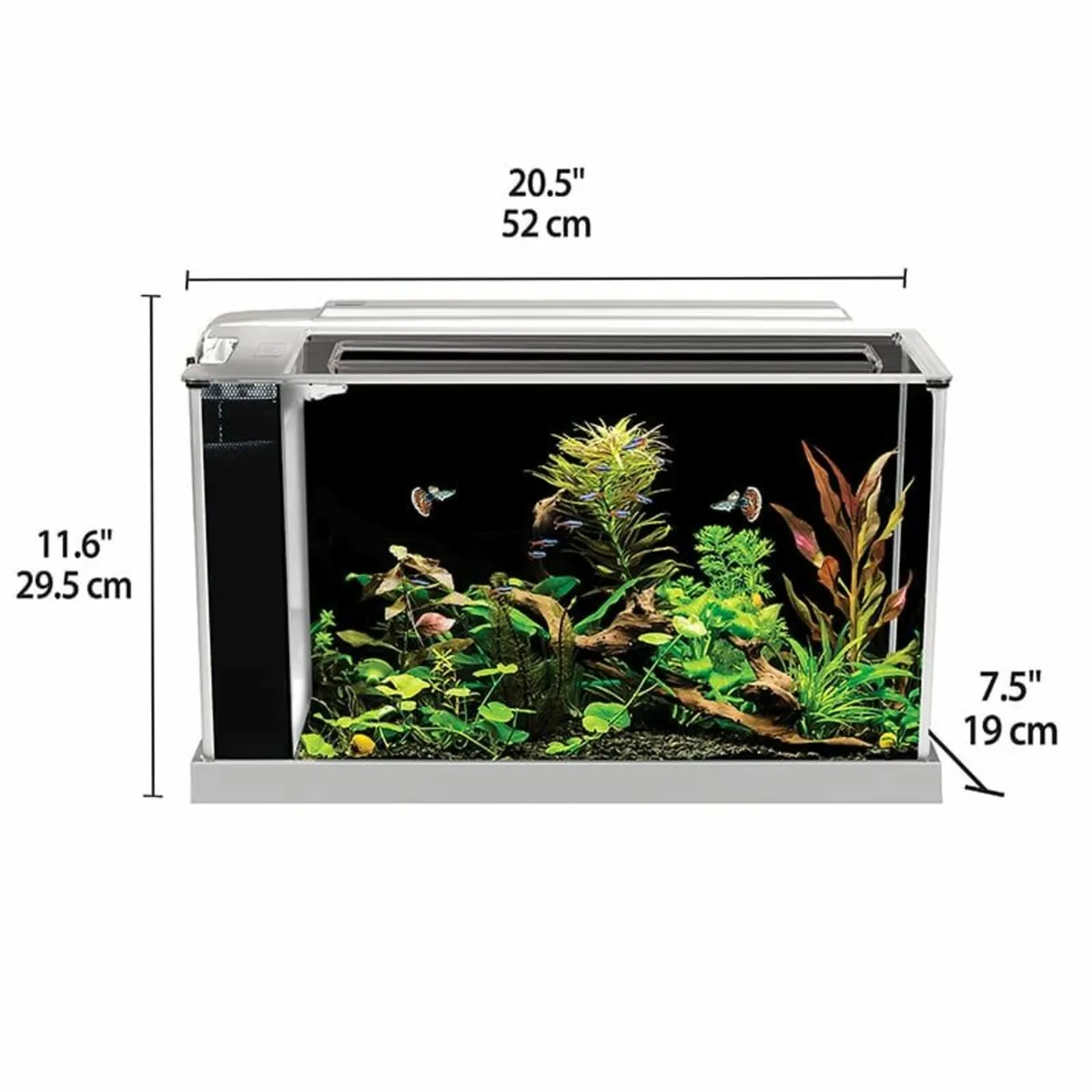 Fish Tank 20 litres Full set - Image 3