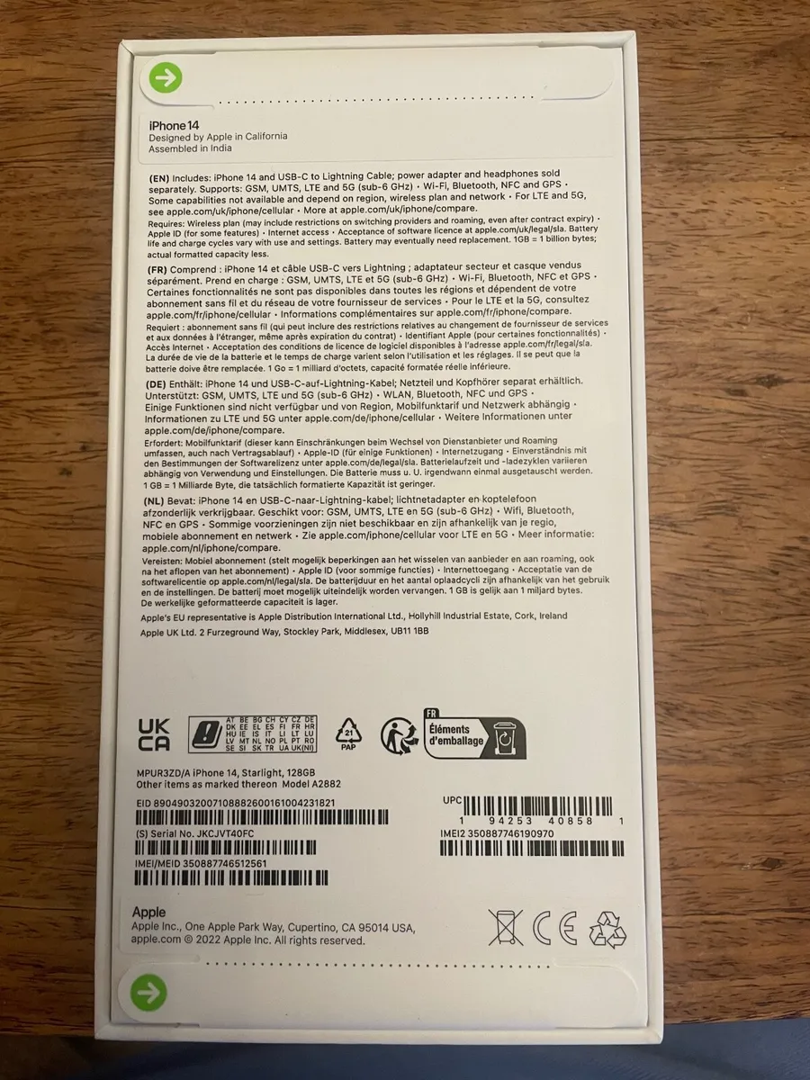 IPhone 14 128GB Brand New - Image 3