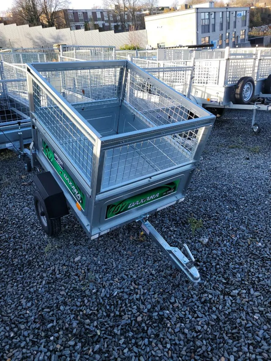 Erde daxara 107 trailer with meshsides - Image 1