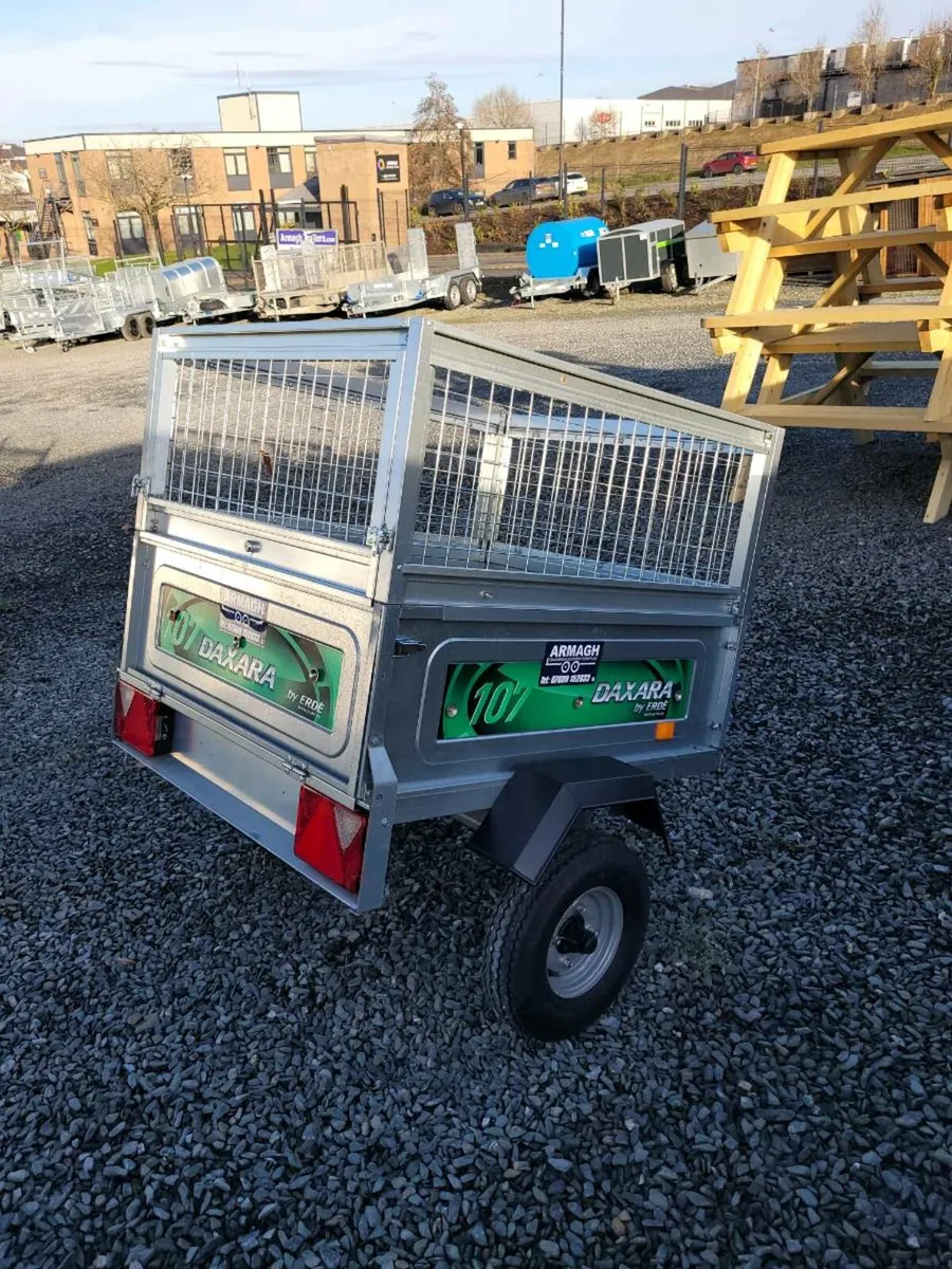 Erde daxara 107 trailer with meshsides - Image 4