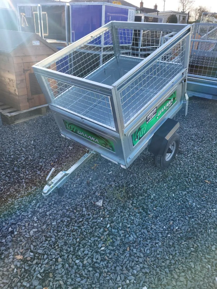 Erde daxara 107 trailer with meshsides - Image 3