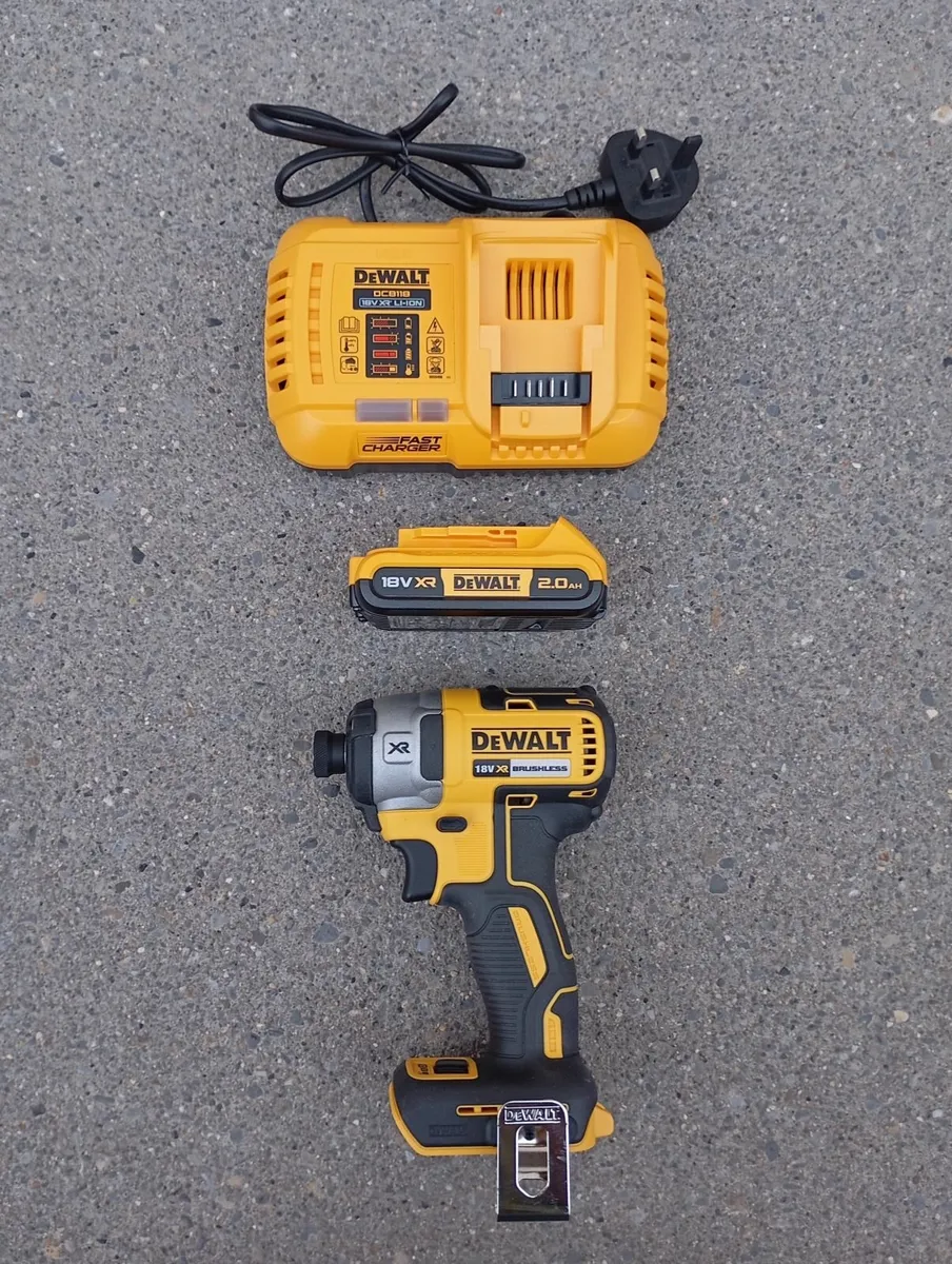 DeWalt dcf887 with Fast Charger and Battery (New) - Image 1