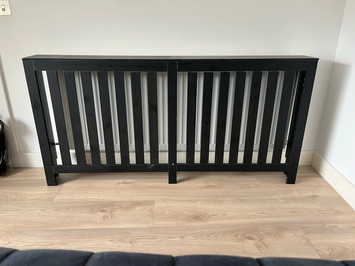 Black radiator cover - Image 1