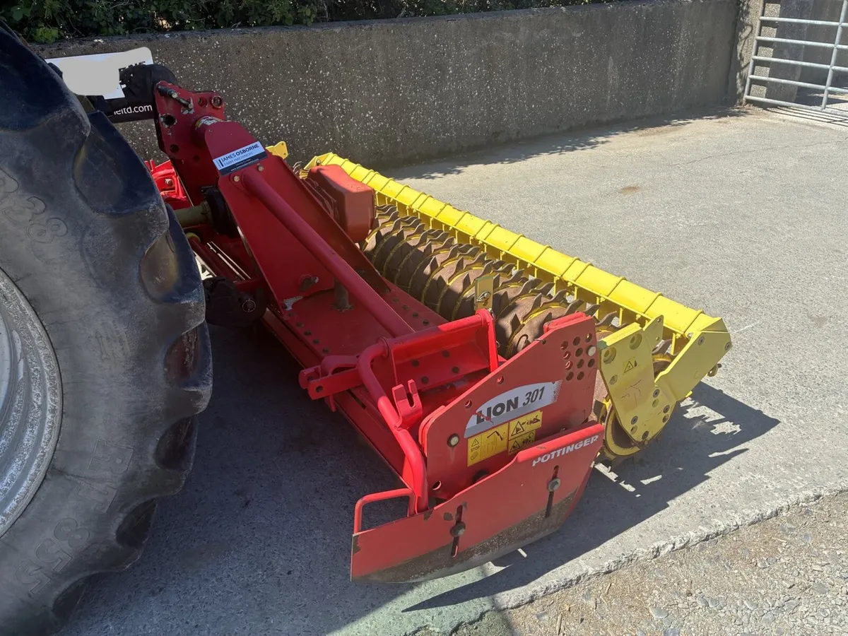 POTTINGER LION 3M POWER HARROW - Image 2