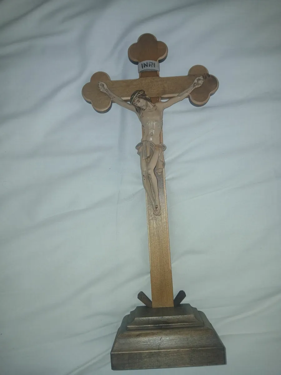 Large freestanding crucifix
