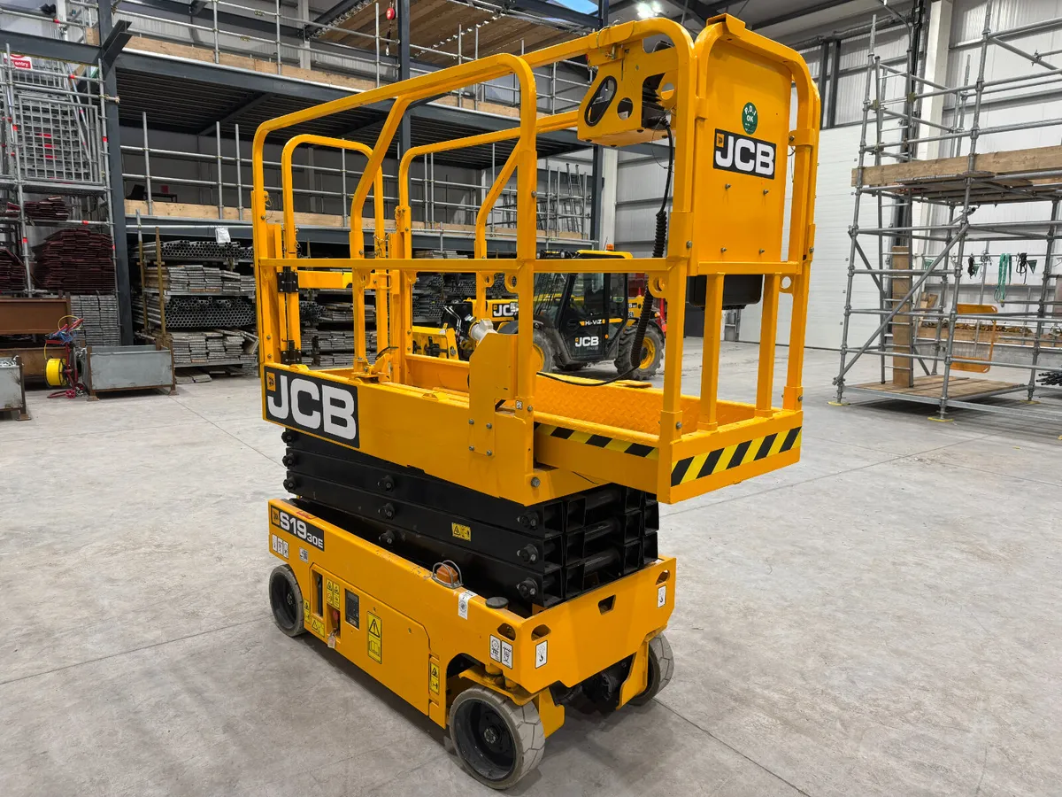 UNRESERVED 2022 JCB S1930 ELECTRIC SCISSORS LIFT - Image 4