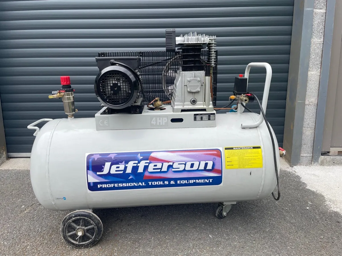 Jefferson 4hp Air Compressor - Image 1
