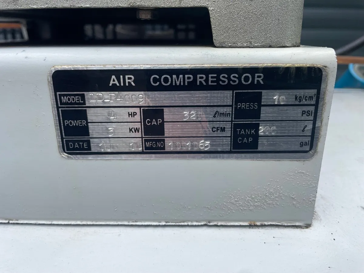 Jefferson 4hp Air Compressor - Image 4