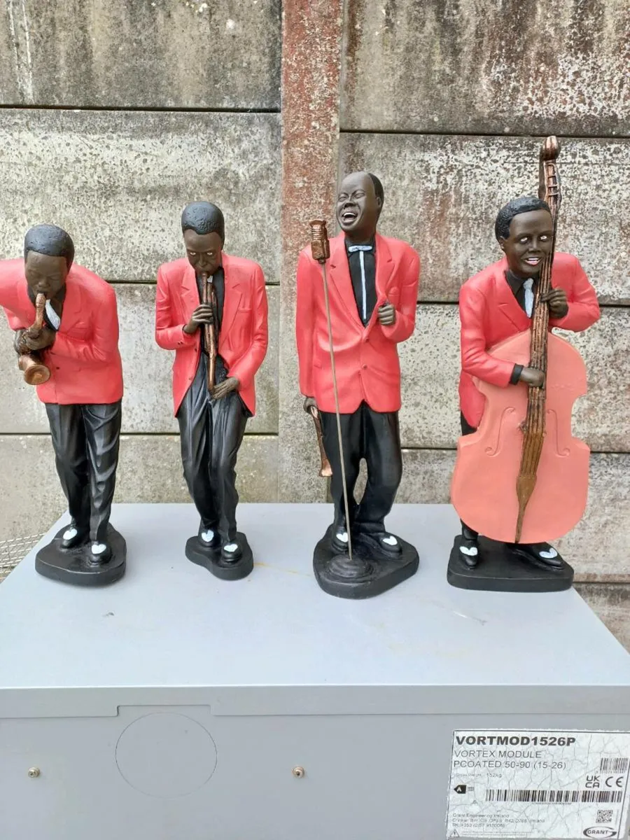 Vintage Jazz Band Figures - Image 1