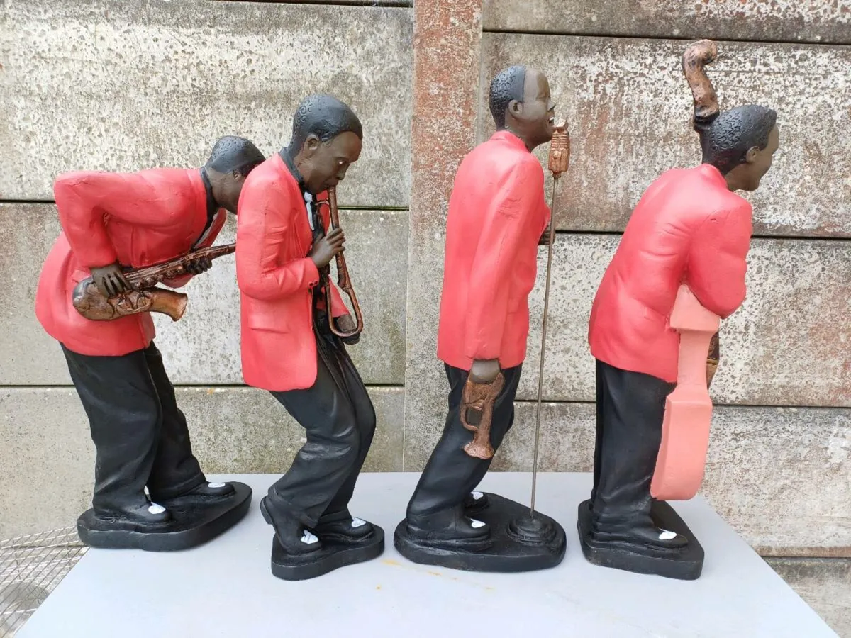 Vintage Jazz Band Figures - Image 3