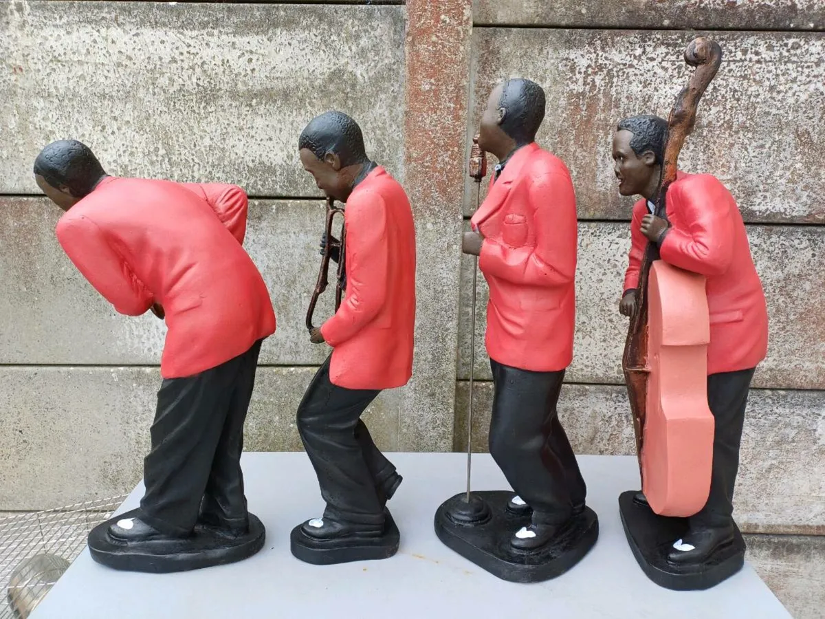 Vintage Jazz Band Figures - Image 4