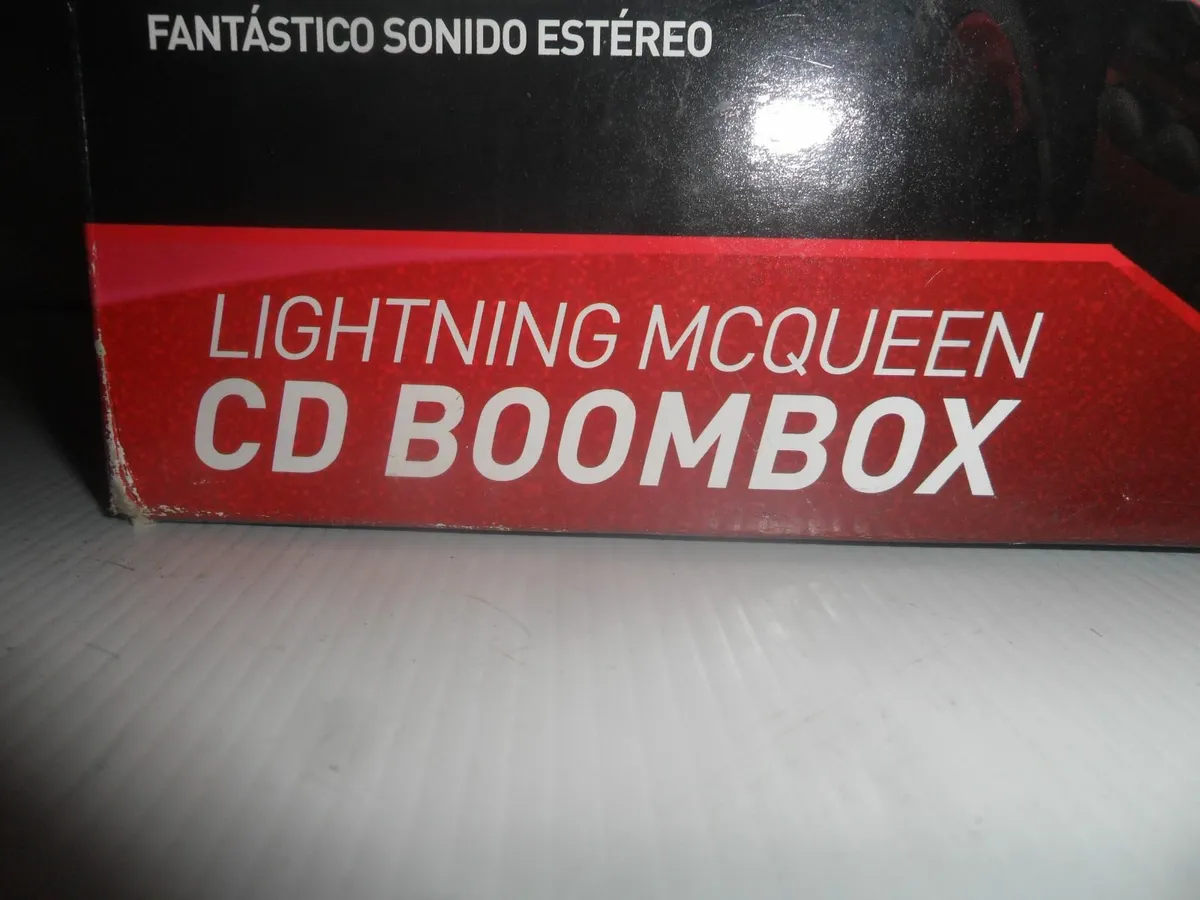 CD boombox lightning mcqueen - Image 2