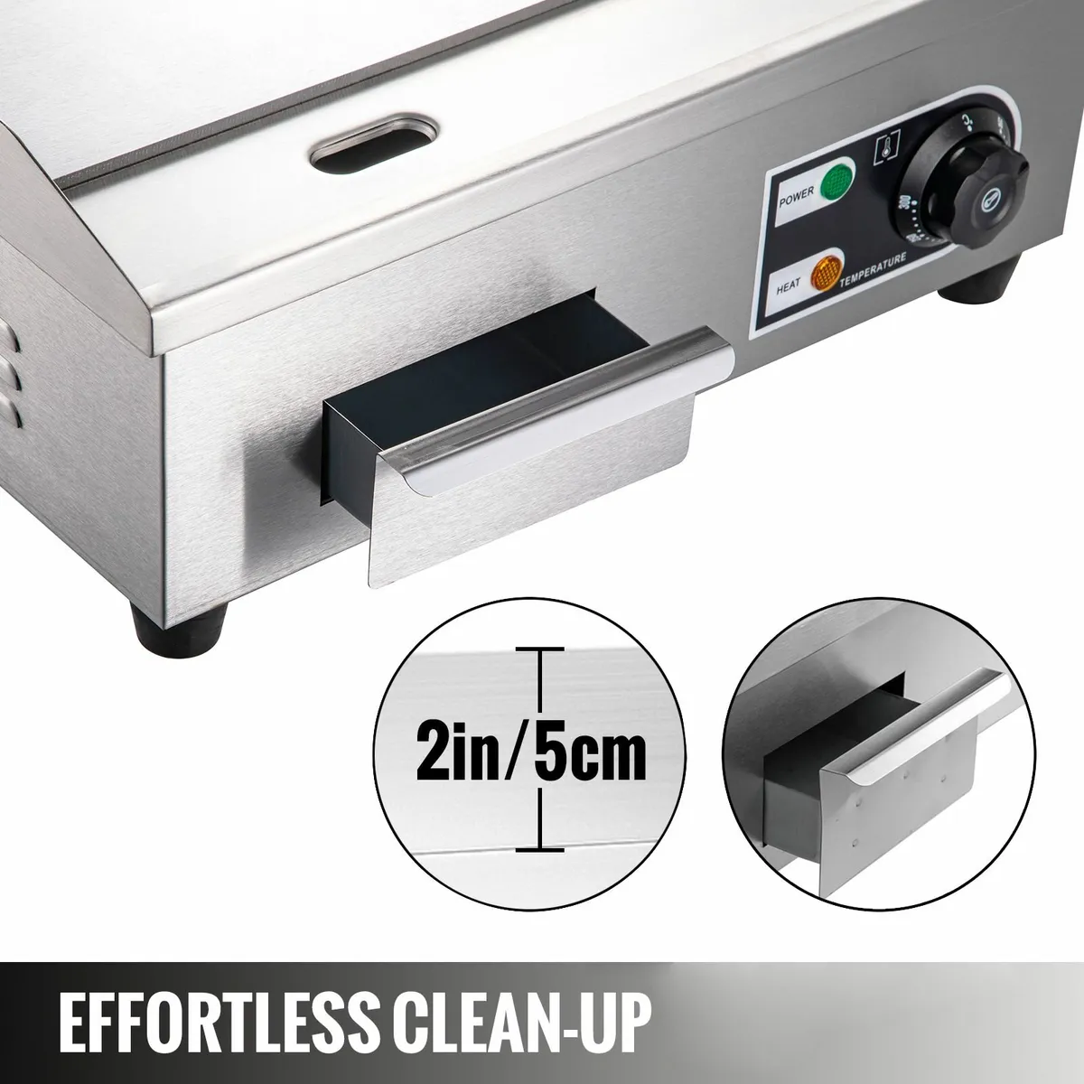 Electric Griddle Hotplate Commercial Flat Grill - Image 1