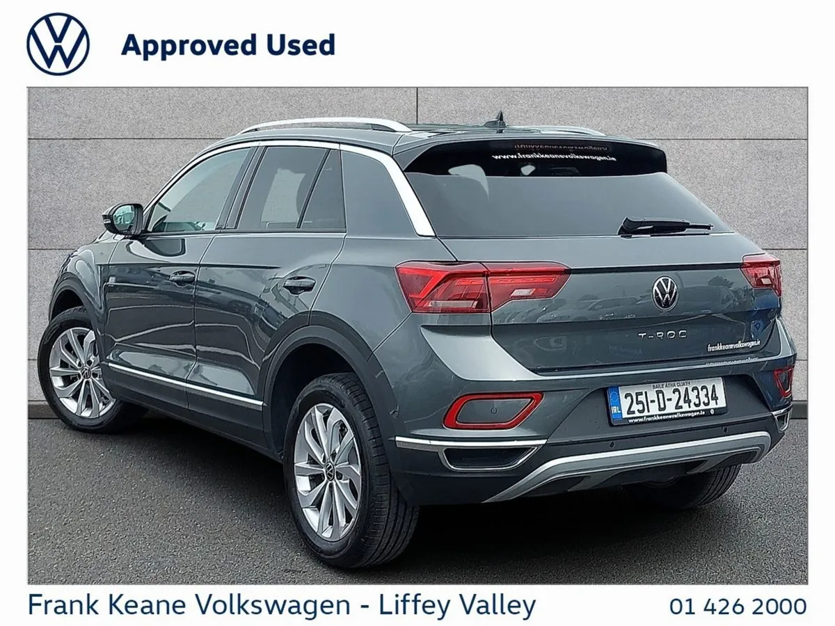 Volkswagen T-Roc Style 1.0tsi 116BHP  demo Model - Image 3