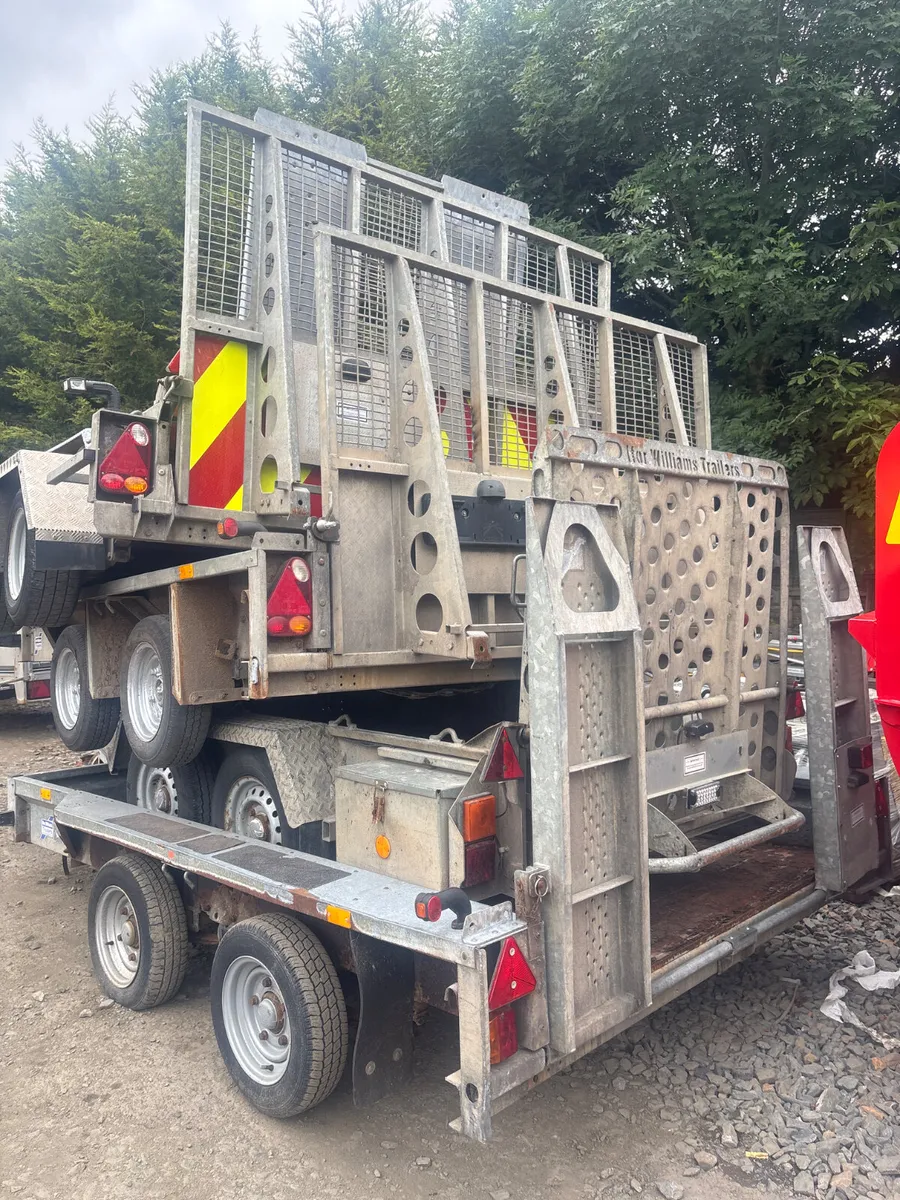Ifor Williams plant trailers - Image 2