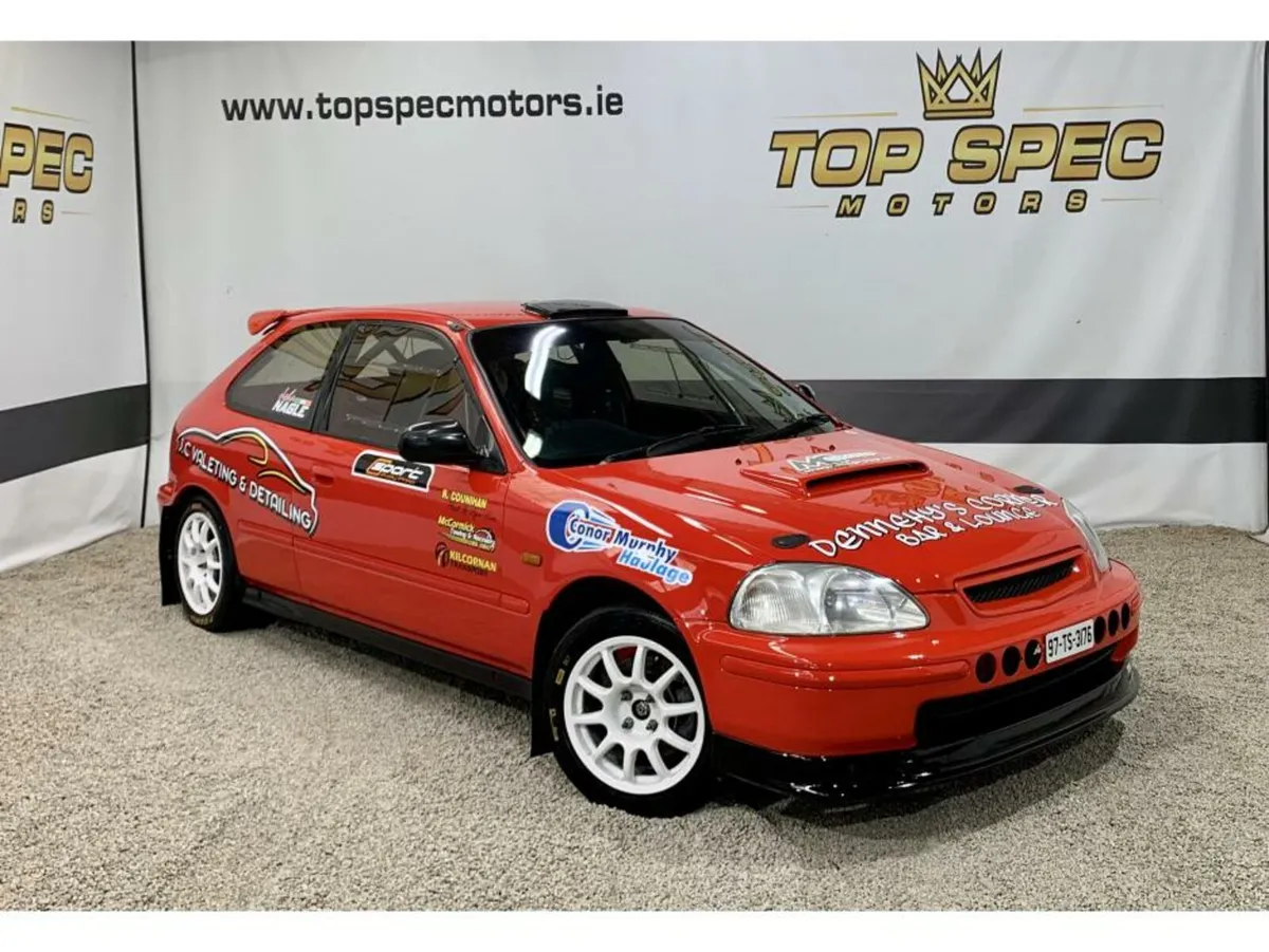 Wanted Civic Rally car