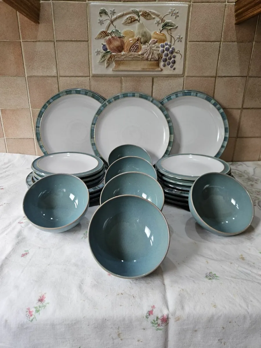 Denby 24 Piece Dinner Set - Image 1