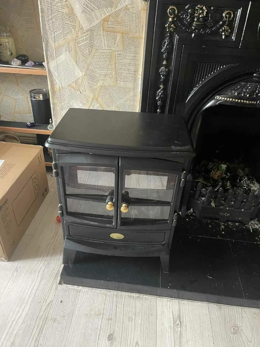 electric fire effect stove - Image 2