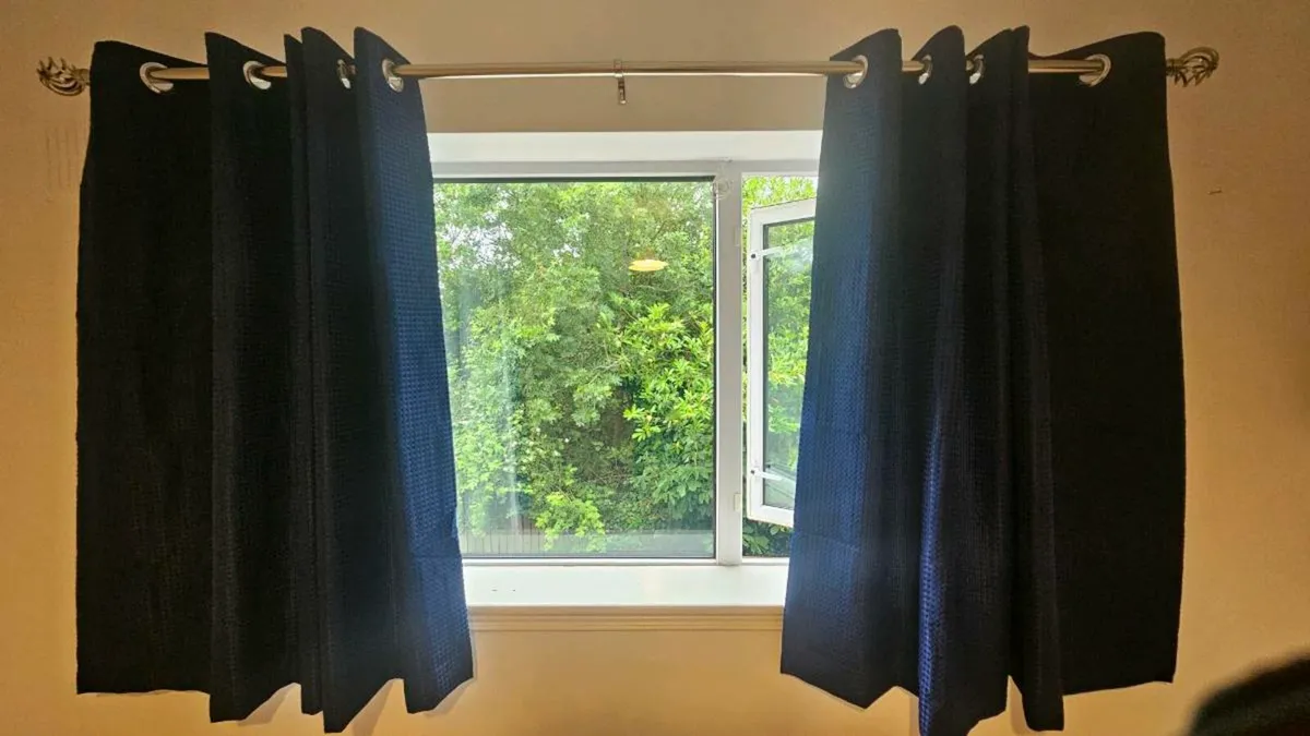 Curtains and pole - Image 1