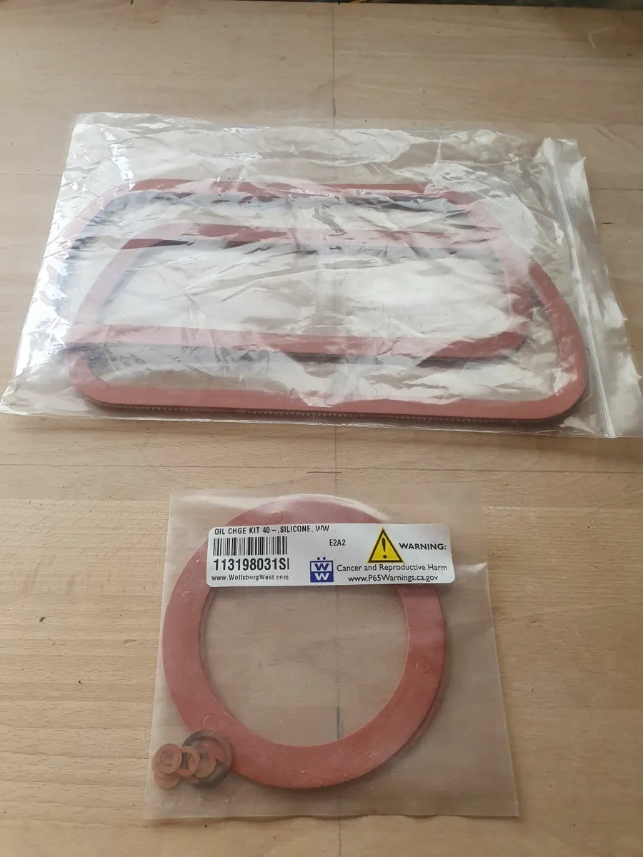 Beetle 70's silicone gasket set rockers,oil strain - Image 1