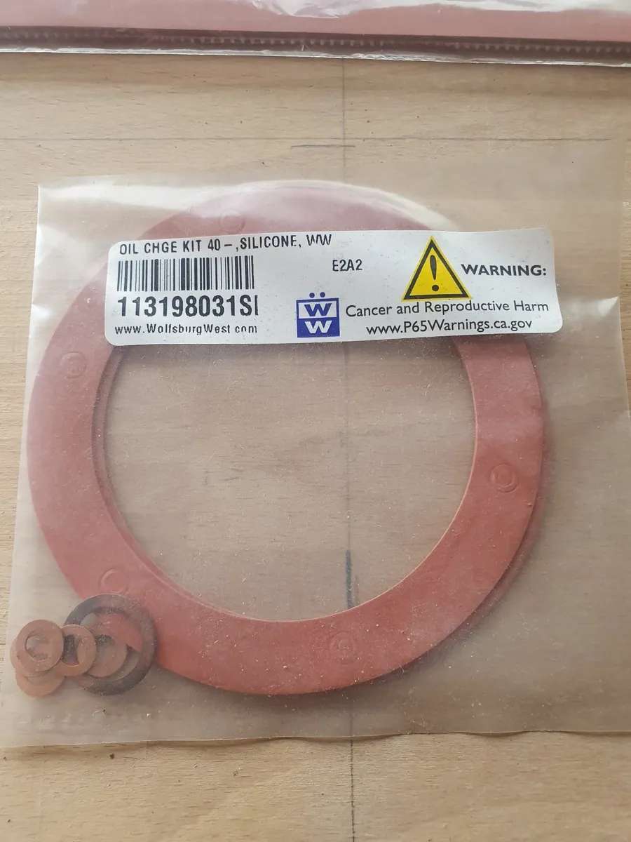 Beetle 70's silicone gasket set rockers,oil strain - Image 3