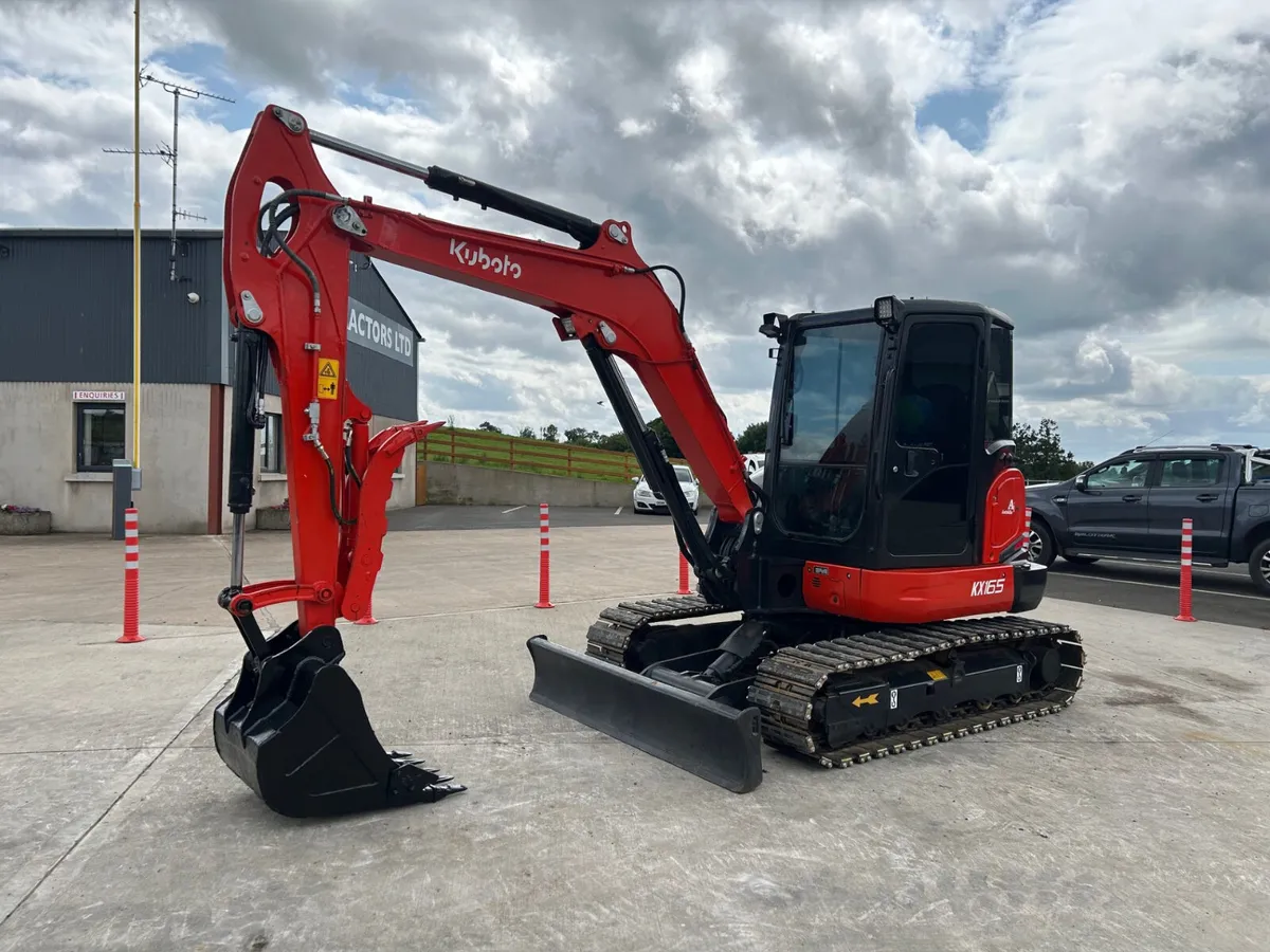 2018 Kubota KX 165-5 C/W  Thumb Grab - Image 4