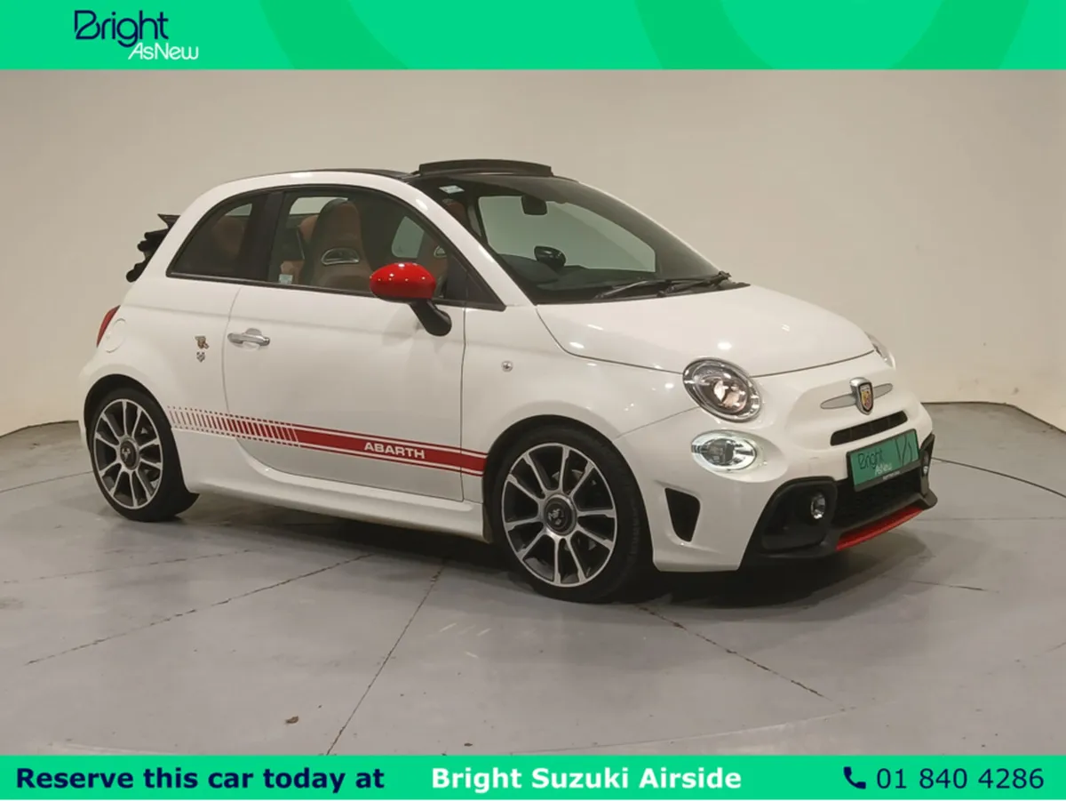 Abarth 500 Convertible 1.4 165bhp T-JET Turismo 2D - Image 1