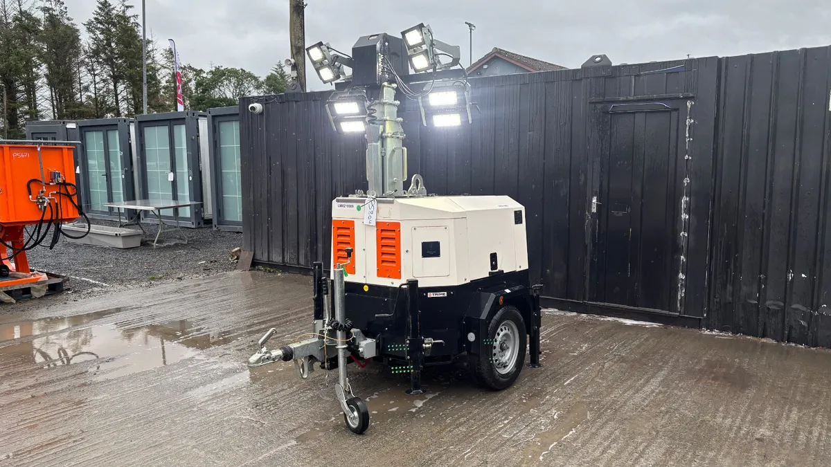 9 Meter Trime Diesel LED Lighting Tower - Image 3